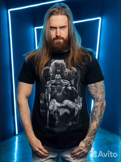 Футболка викинг