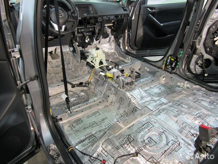 Шумоизоляция авто Частичная и полная Автозвук