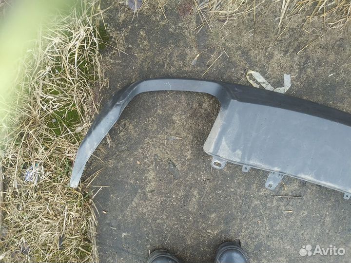 Юбка заднего бампера Audi A6 C7