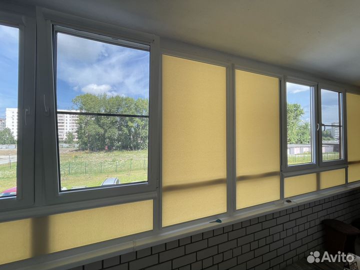 Рулонные жалюзи на балкон