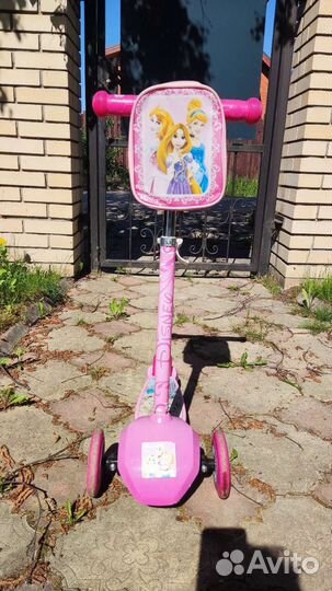 Самокат детский трехколесный бу