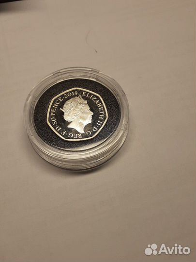 Памятная монета 50 пенсов. 2020
