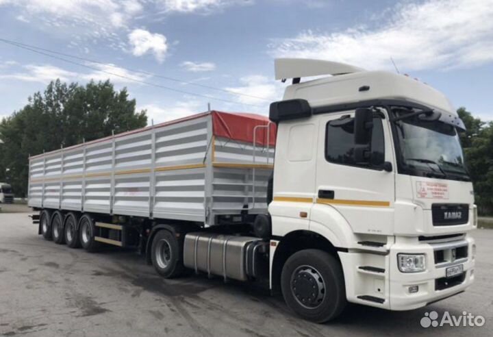 Водитель катеоории Е на зерновоз