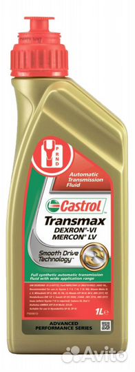 Castrol 156CAA 1(л) Масло для АКПП Castrol Transma