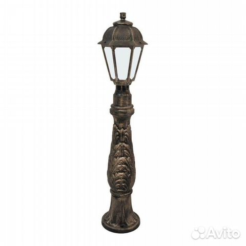 Столб пластик уличный 1 лампа