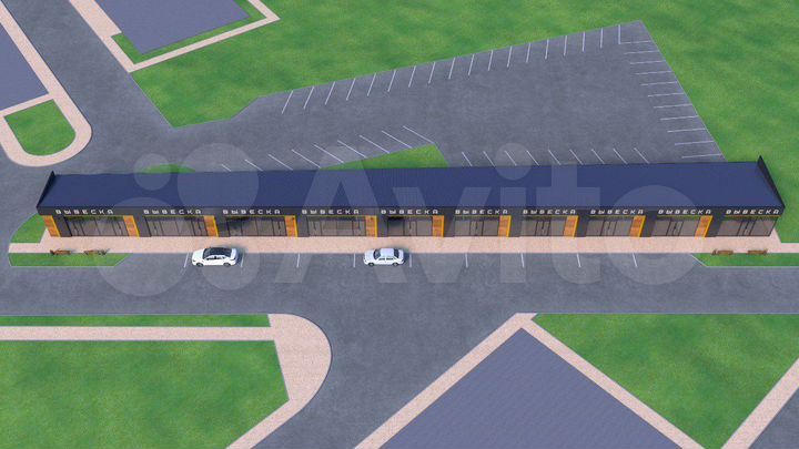 Торговая площадь, 520 м²