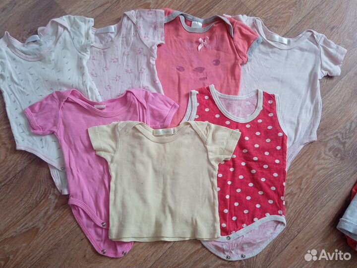 Вещи пакетом для девочки до года