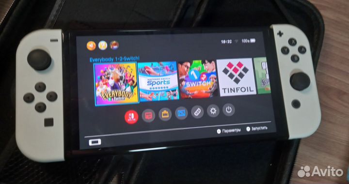 Игровая приставка nintendo switch oled прошитая