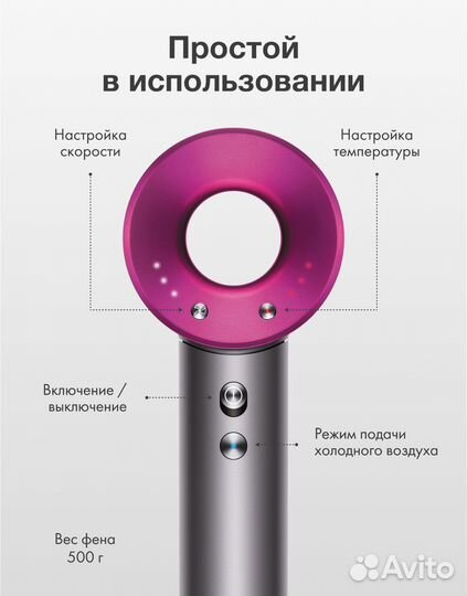 Фен dyson supersonic Новый