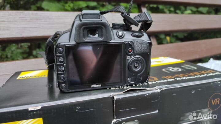 Зеркальный фотоаппарат nikon d3100