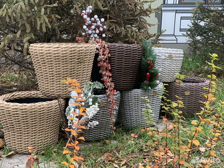 Мастер класс по плетению кашпо из ротанга