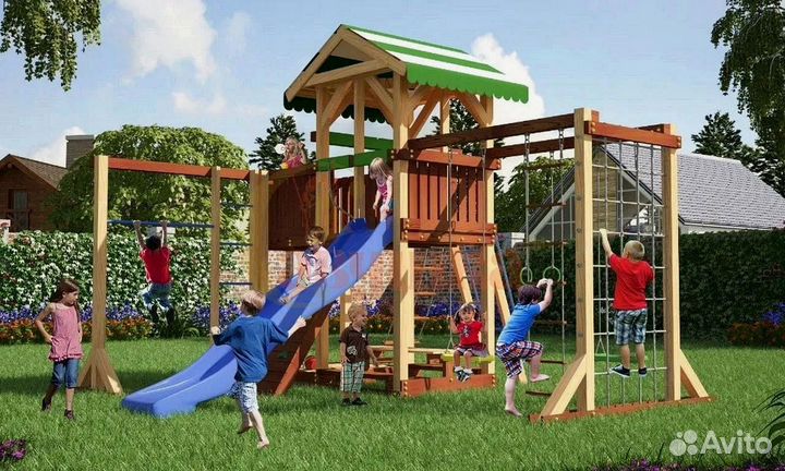 Детский уличный игровой комплекс для дачи