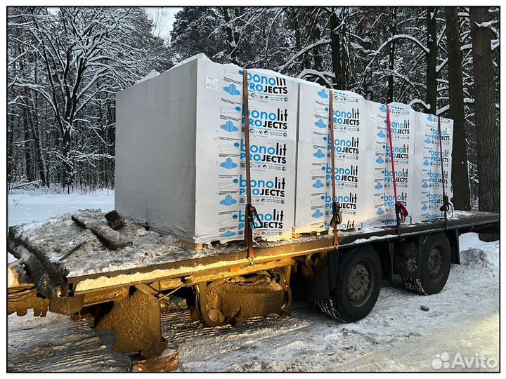Газобетонные блоки с доставкой