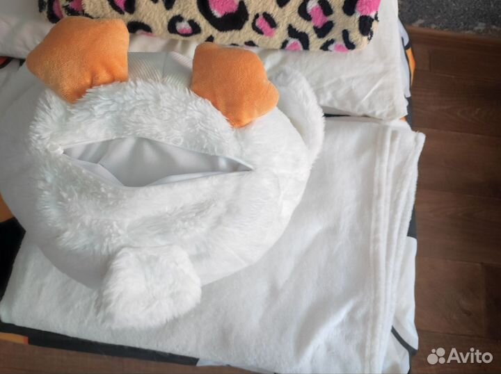 Сова подушка-одеяло