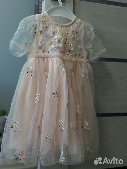 Платье для девочки 86