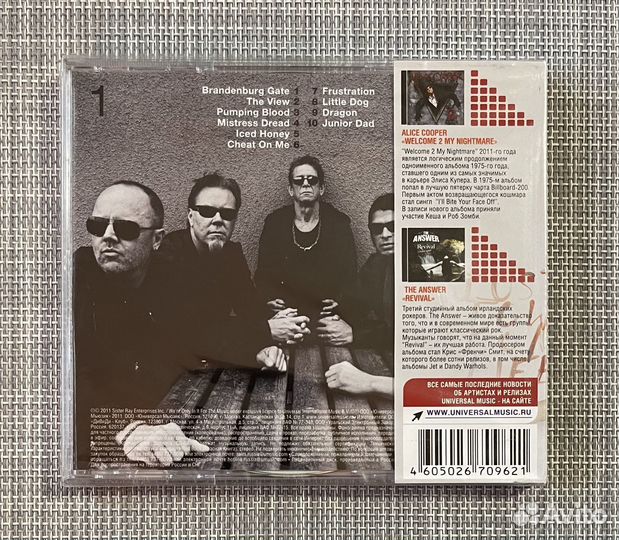 Lou Reed & Metallica - Lulu 2CD Rus