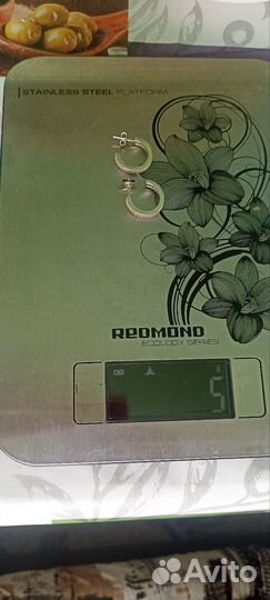 Серебряные серьги