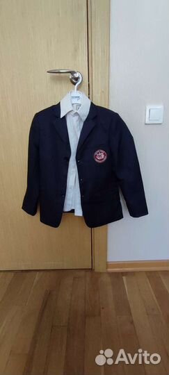 Пиджак темно-синий