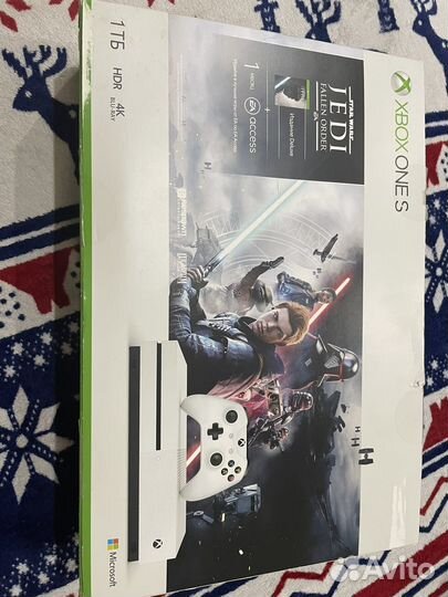Xbox One S 1tb полный комплект