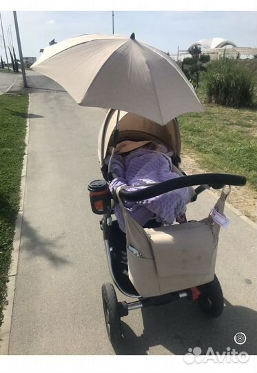 Коляска Stokke 3/1 со всеми аксессуарами