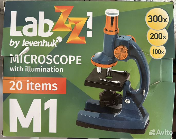 Детский микроскоп новый