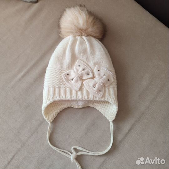 Зимняя шапочка для девочки