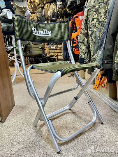 Туристический стул складной со спинкой