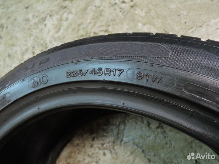 Michelin Primacy HP 225/45 R17 и 245/40 R17