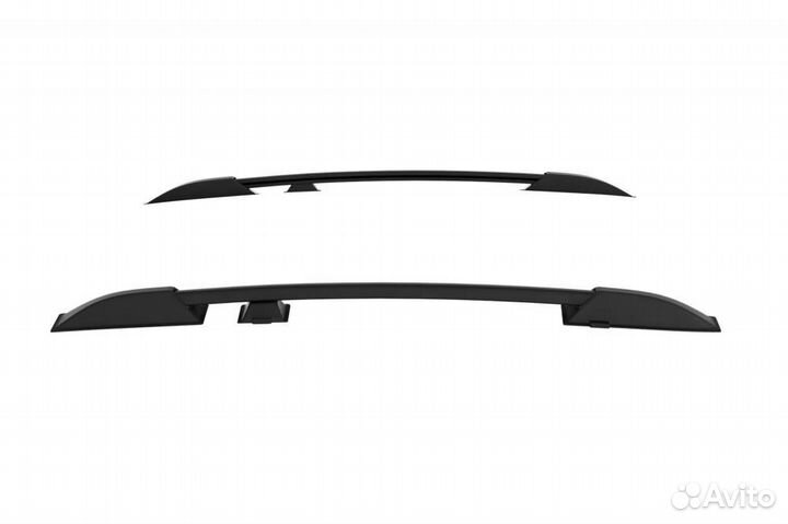 Рейлинги на крышу Chevrolet Niva без поперечин