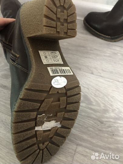 Сапоги женские, коженные, зимние