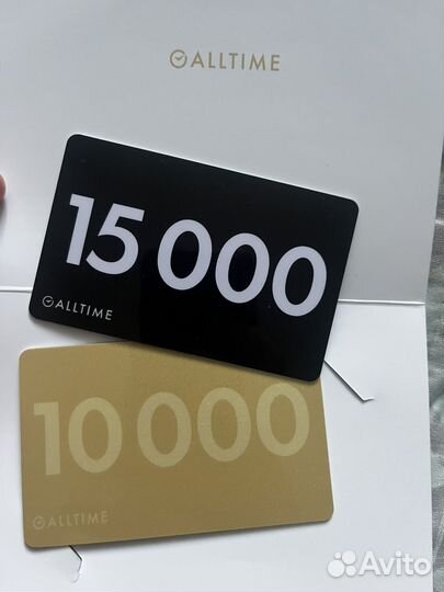Подарочный сертификат alltime