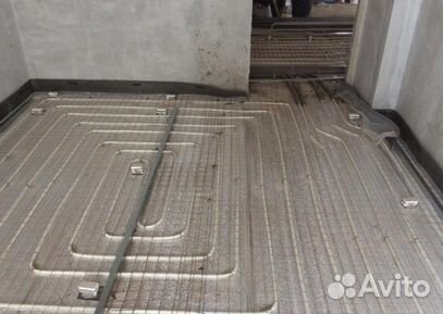 Монтаж водяного теплого пола