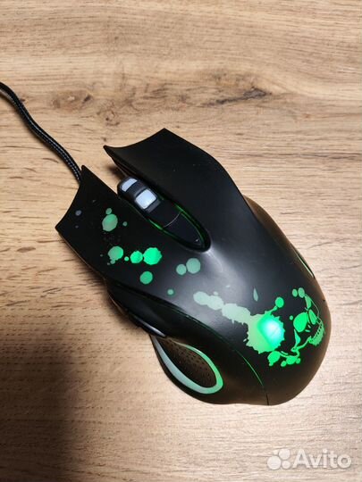 Мышь проводная Dexp Thanatos