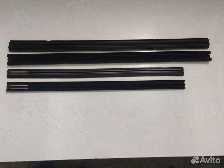 Уплотнение направляющих стекла двери ваз 2106