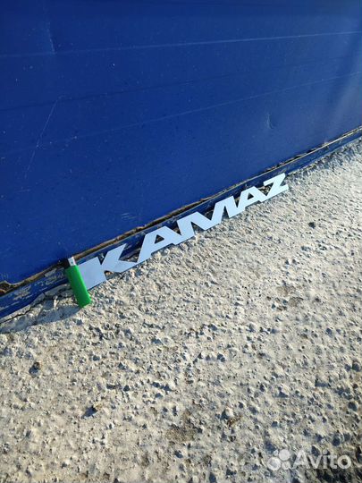 Табличка камаз