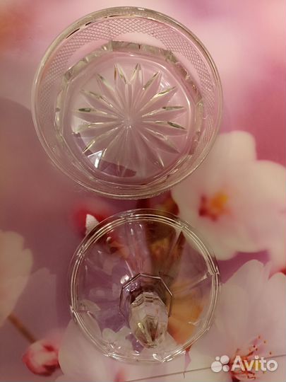 Хрустальная конфетница чехословакия