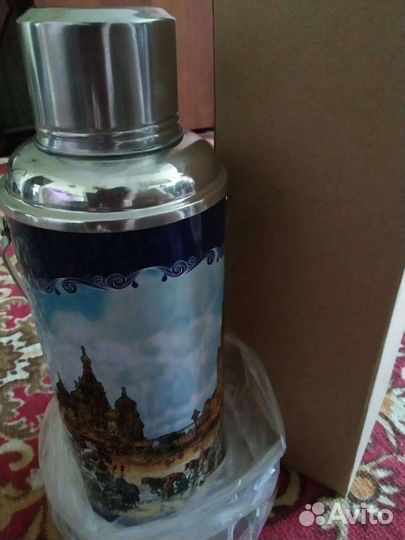 Термос.Времен СССР 2 литра.Новый