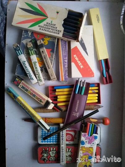 Шариковые и перьевые ручки СССР