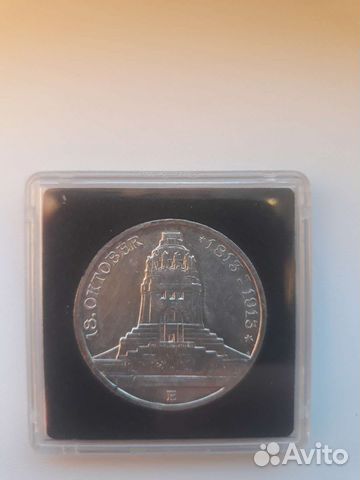 3 марки 1913 года 100 лет битвы под Лейпцигом