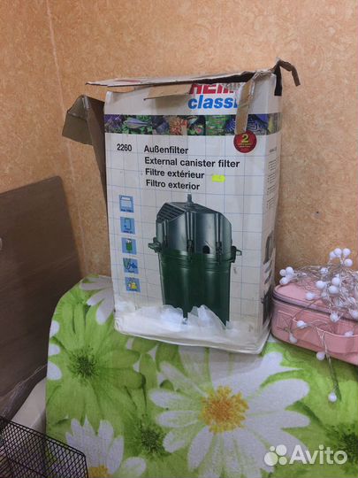 Внешний фильтр для аквариума eheim ciassic 2260