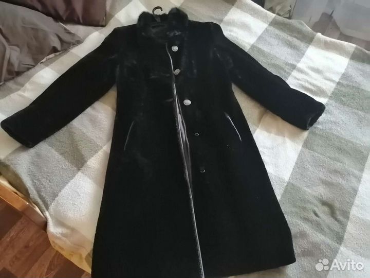 Шуба мутоновая 48 размер