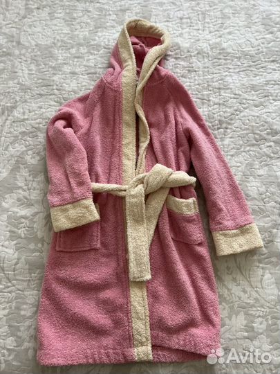Халат махровый для девочки