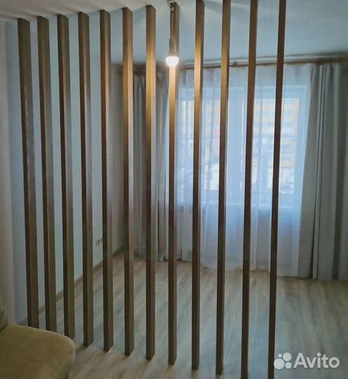 Из Шпона Реечные перегородки