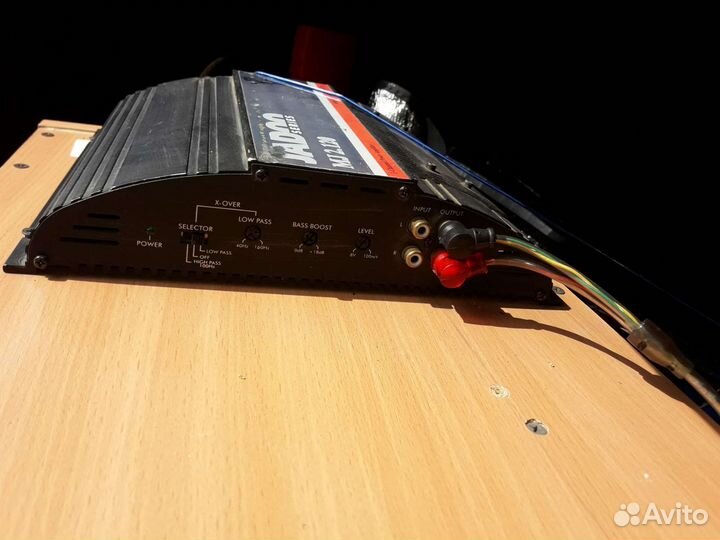 Сабвуфер и усилитель