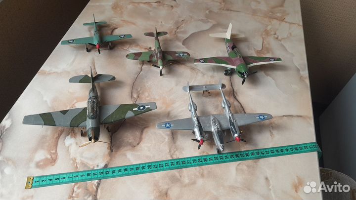 Сборные модели американских самолётов