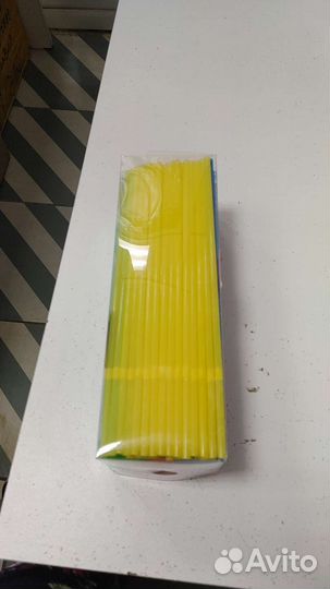 Трубочки для коктейля разноцветные 250 шт