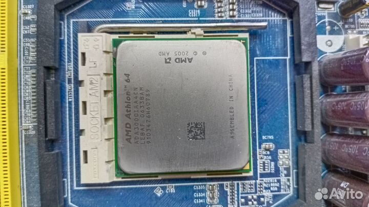 Комплект: Процессор AMD, Мат.плата (AM2) и память