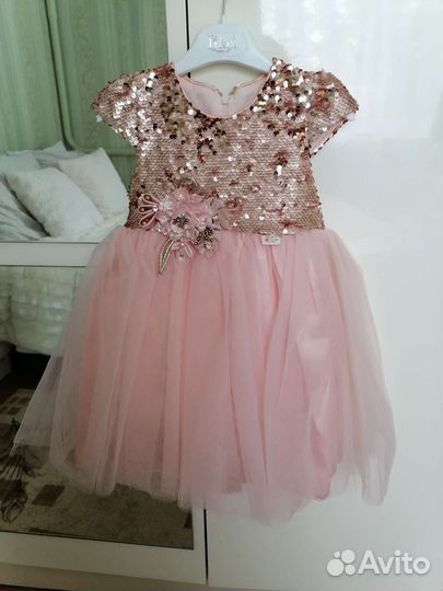 Платье для девочки 92
