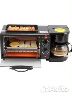 Мини печь Sokany SK-145 Кофеварка/Духовка/Гриль