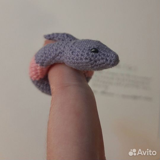 Вязаная змейка, змея